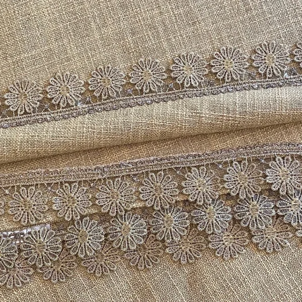 a close up of a fabric