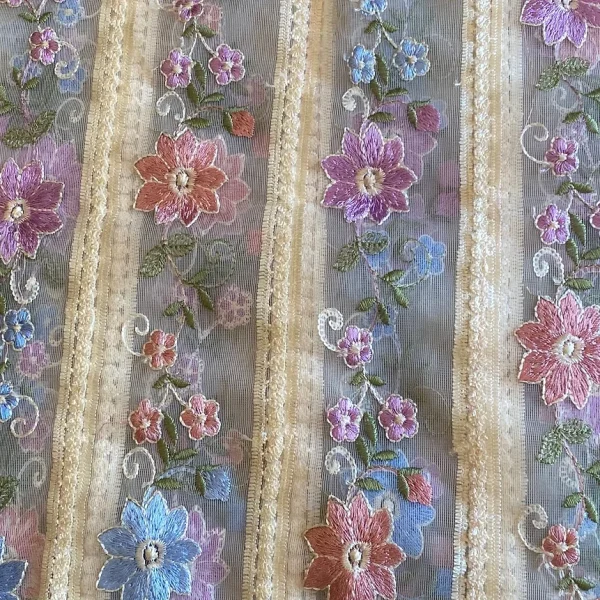 a close up of a fabric