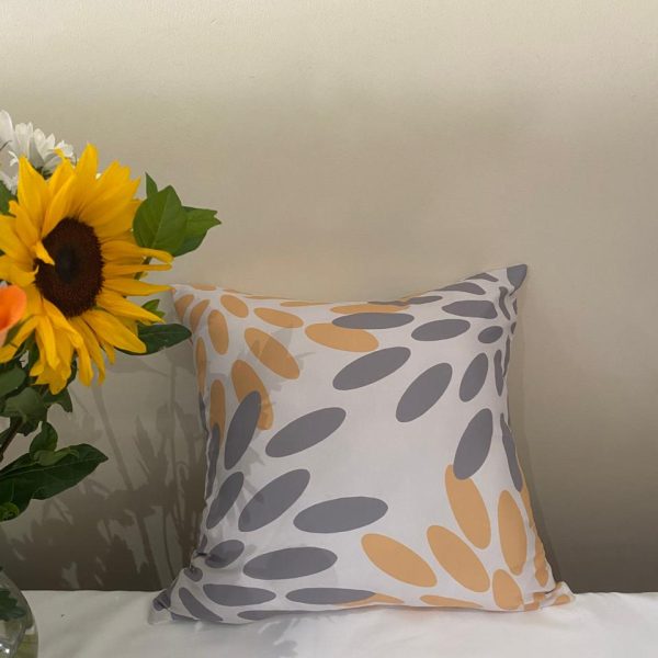 a pillow on a bed