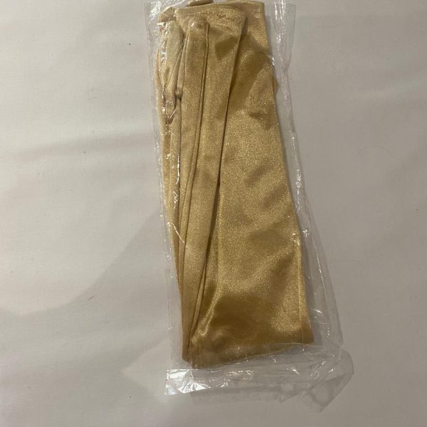 Gold Long Gloves - Medium