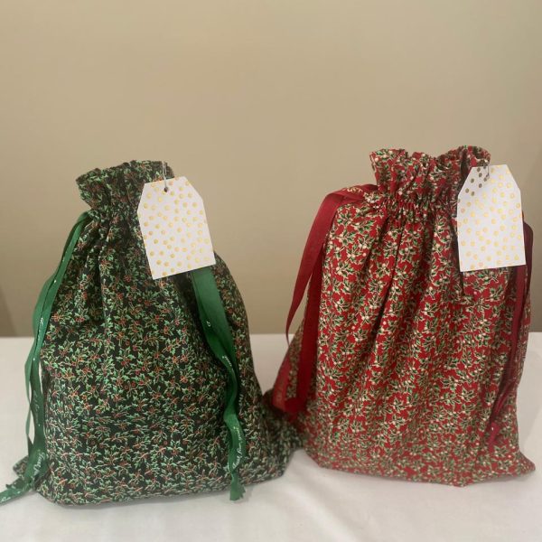 Large Cotton-Blend Lined Gift Bags