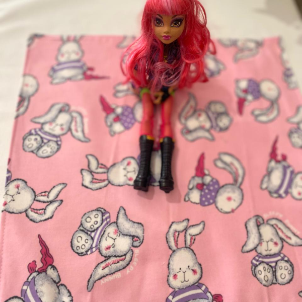 Monster High Barbie Doll with blanket