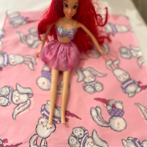 Ariel Fashion Doll with blanket